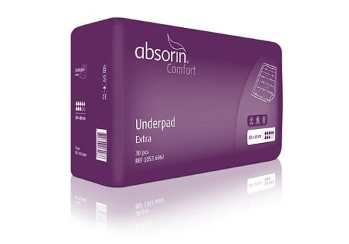 Kladd Absorin Comfort Underpad dag/natt 40x60 30pk