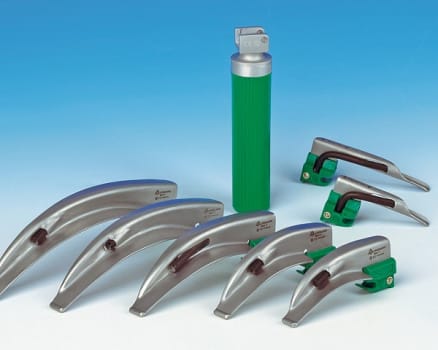 Laryngoskopblad Miller 4 metall engangs