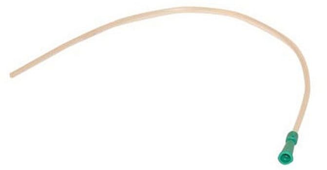Sugekateter rett 53cm Ch08 lys blå