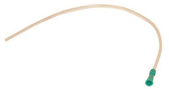 Sugekateter rett 53cm Ch14 grønn