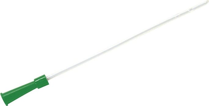 Kateter kvinne 18cm Ch14 grønn