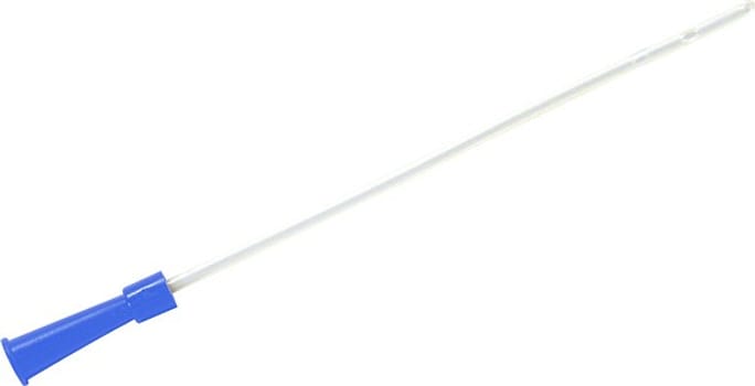 Kateter kvinne 18cm Ch08 lys blå