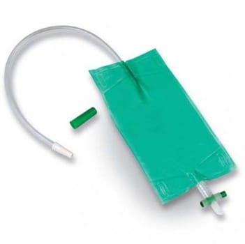 Urinpose Curibag m/avtapping grønn 0,5l sl 45cm