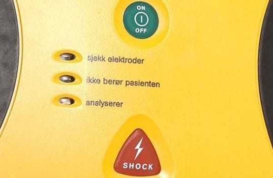 Hjertestarter Lifeline AED m/5 års batteri
