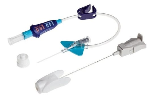 Kanyle infusjon BD Nexiva 0,9x25mm 22G blå