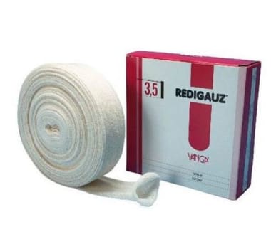Fiksering Tubeband Redigauz 3,5cmx20m 100% bomull