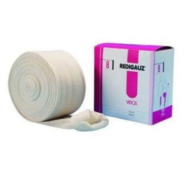 Fiksering Tubeband Redigauz 8cmx20m 100% bomull