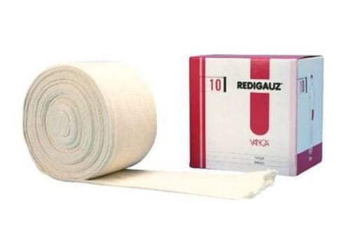 Fiksering Tubeband Redigauz 10cmx20m 100% bomull