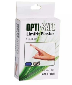 Plaster limfritt 6cmx1m nøytral