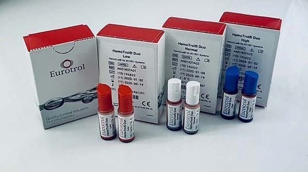 Hemocue Hb 801 Hemotrol duo level 2 normal 2x1ml