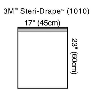 Oppdekning Steri-Drape 1010 45x60cm