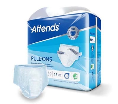Bleie Attends Pull-Ons 6 L 100-140cm 18pk
