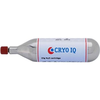 Gasspatron CryoIQ m/ventil 25g Cryoalfa LUX