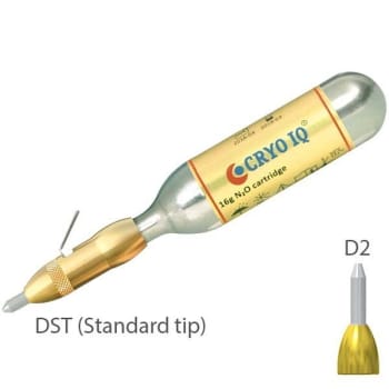CryoIQ PRO Liquid fryseverktøy m/1 patron, DST og D2-applikator