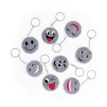 Leker nøkleringer reflex smile f/barn over 3 år