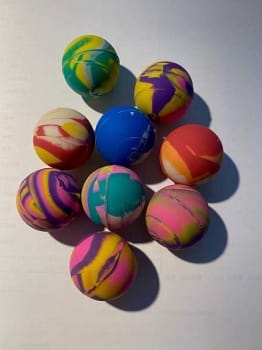 Leker Sprettball mix for barn over 3 år