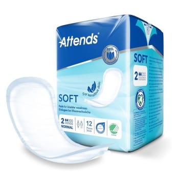 Inko skydd Attends Soft 2 Normal. 27 x 10,5 cm, ABS ISO 349ml