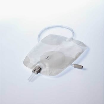 Urinpåse tömbar, Conveen Sec+ 0,75L SL=50cm. Backventil, PVC-fri