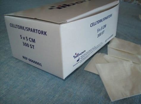 Tork inj spar/cell Yibon 5x5cm torr