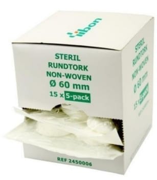 Rundtork nonw ø40mm steril 5-pack