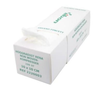 Kompress nonw 4L Yibon 5x5cm höggradigt ren dispenserbox