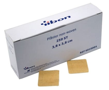 Plåster inj Yibon 38x38mm nonwoven
