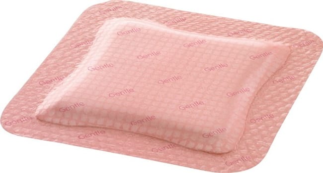 Allevyn gentle border 7,5x7,5cm steril vidhäftande
