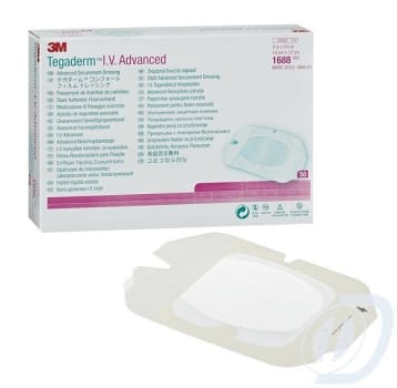 CVK/PICC/EDA Tegaderm I.V advanced 10x12cm utan slits steril