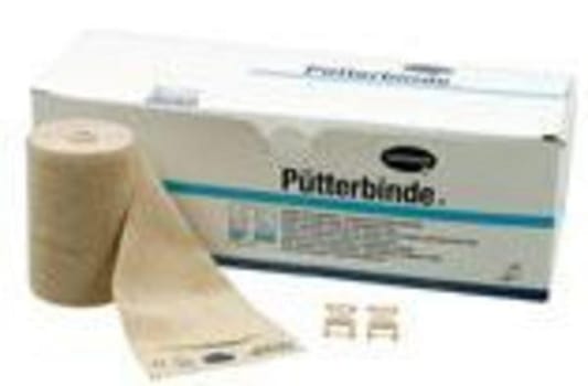 Kompressionsbinda Pütter 10cmx5m latexfri lågelast 90%