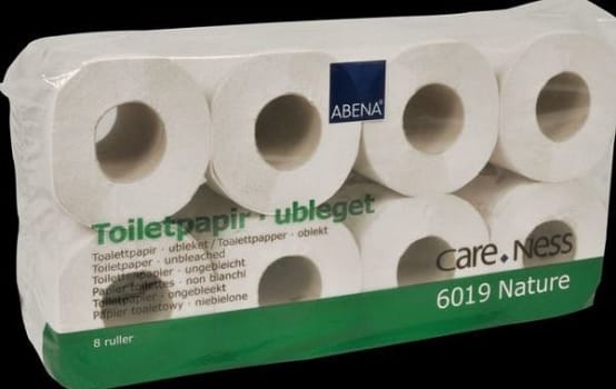 Toalettpapper Careness 31m 2-lag natur EU-Ecolabel