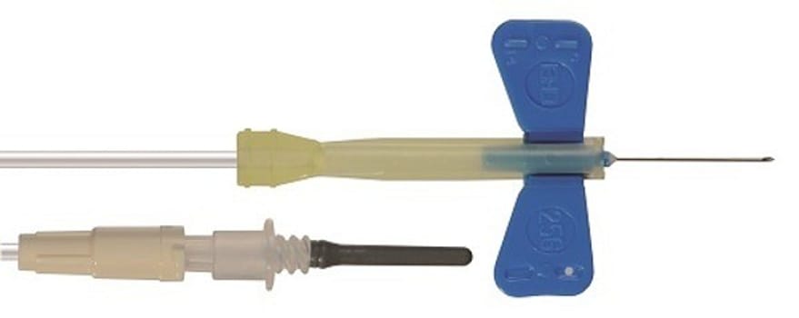 Venprovt set safety-lok 0,5x19mm säkerhet ster mblå 25g 178mm luer