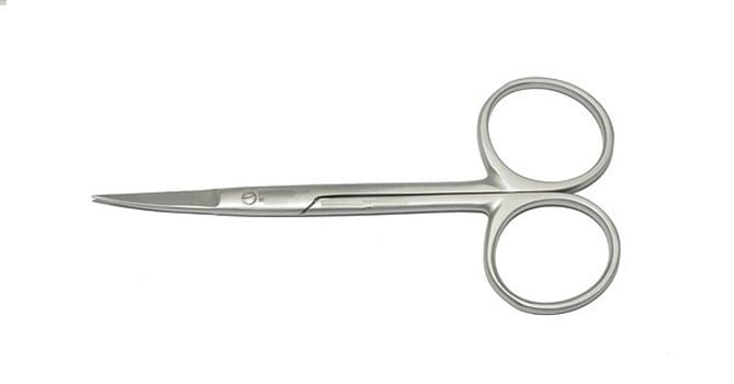 Sax ögon böjd 10,5cm avd-kval