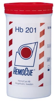 Mikrokuvett hemocue hb 201 50 st/burk ej kylvara