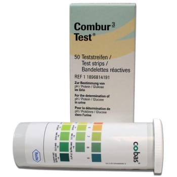 Urinsticka Combur 3 glu prot ph