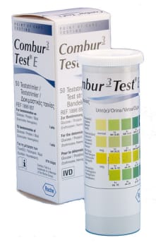 Urinsticka Combur 3 glukos protein blod