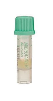 Microtainer kapillärrör li-hep gel 0,4-0,6ml ljusgrön microgard transp