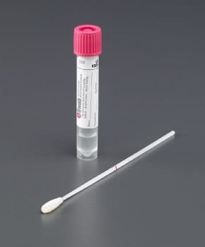 Copan e-swab regular rosa provtagningsset flockad pinne 50st/fp