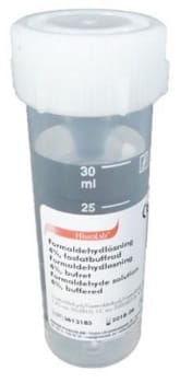 Formaldehyd 4% buffrad i 40ml burk lösning 30ml 50st/fp