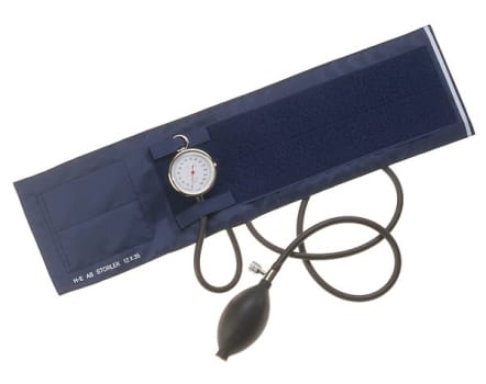 Blodtrycksmätare manuell överarm vuxen 15x43cm latex- pvc fri