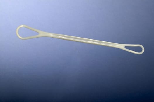 Vaginaldepressor vagipress ögla två öglor med skåra