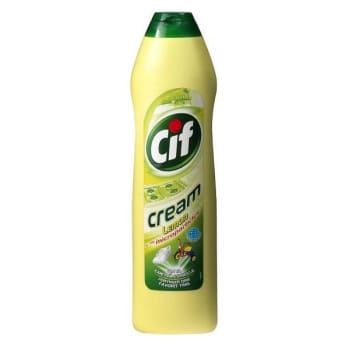 Skurmedel Cif Cream lemon 500ml parfymerad pH 11