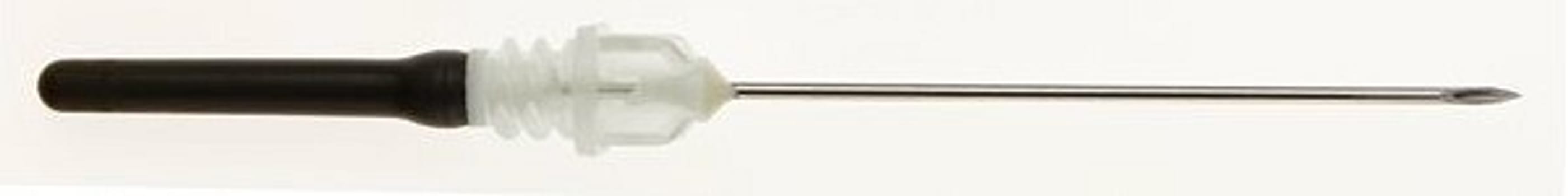 Kanyl vacuette 0,7x38mm skruvfattning steril svart 22g 100st/fp