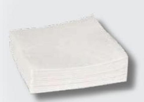 Tvättlapp tissue 6-lags 19x19cm 100% nyfiber vit plan Svanenmärkt