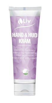 Hand & hudkräm LIV 250ml pH 5,5 oparfymerad Svanenmärkt