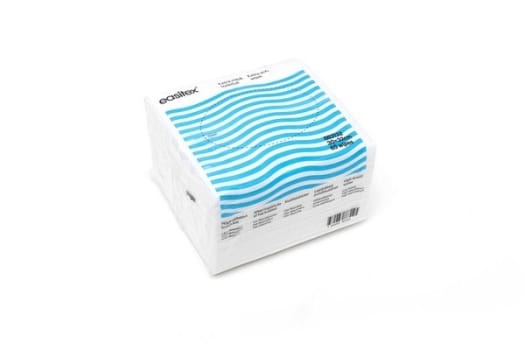 Tvättlapp/Torkduk Easitex Mjuk 31x32cm Vit Slät Extra Mjuk