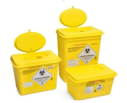 Kanylburk Prime 11l plast gul un-etikett