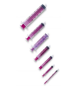 Nutrisafe 2 enteral spruta 2,5ml steril lila engångs Vnr 1015.024