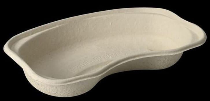 Rondskål papier maché 650ml njurform