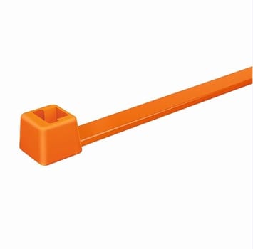 Buntband nylon 2,8x240mm orange T25L nylon 100st/fp