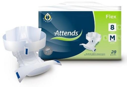 Inko skydd Attends Flex 8 M. Höft 75 - 105 cm, ABS ISO 1695 ml